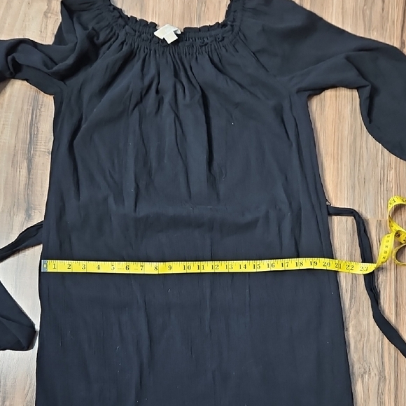 MICHAEL Michael Kors Women's Black On Or Off-Shoulder Dress Medium - Picture 7 of 10